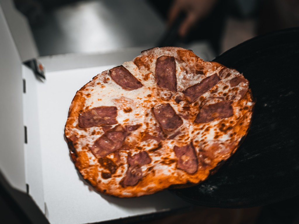 Pizza Romana Pizzaria — embalagem